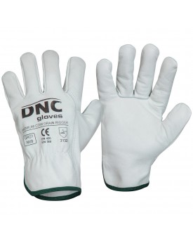 Premium Cow Grain Rigger Gloves