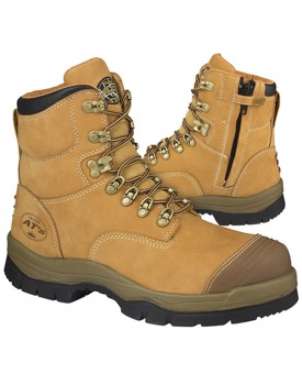 Oliver Wheat Zip Sided Boot