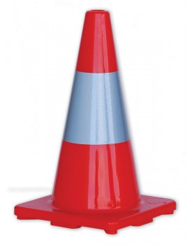 Orange Hi Vis Traffic Cones 450Mm