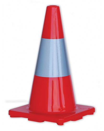 Orange Hi Vis Traffic Cones 450Mm