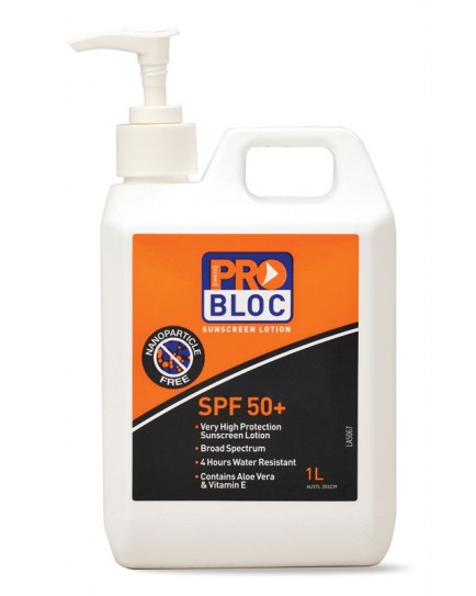 SPF 50 Sunscreen 1L Pump Bottle