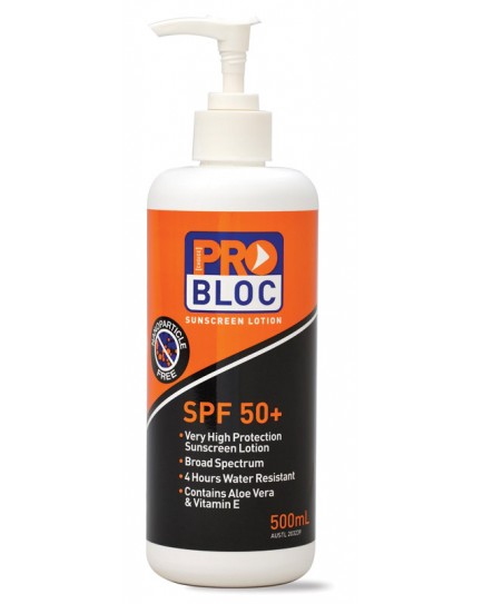 SPF 50 Sunscreen 500ml Bottle